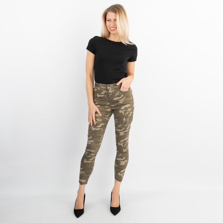 Dorothy Perkins Camouflage Frankie Jeans Trousers Stretch - Quality Brands Outlet