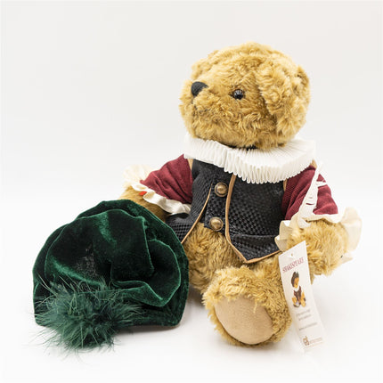 The Great British Teddy Bear Company Shakespeare Soft Plush Toy Collectable - Quality Brands Outlet