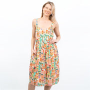 TU Clothing Holiday Print Sleeveless Midi Dress - Quality Brands Outlet