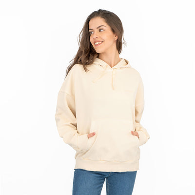 Carhartt Women Marfa Ivory Hoodie Sweat Tops - Quality Brands Outlet - Casual Oversized - Black Friday Sale - Christmas Sale