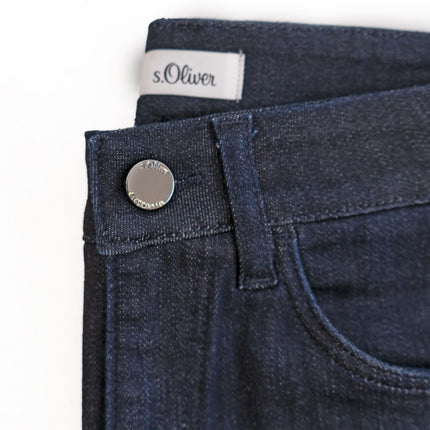 S. Oliver Sienna Dark Indigo High Waist Skinny Jeans - Quality Brands Outlet