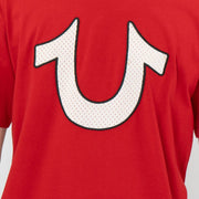 True Religion Mens Red Logo T-shirt - Quality Brands Outlet