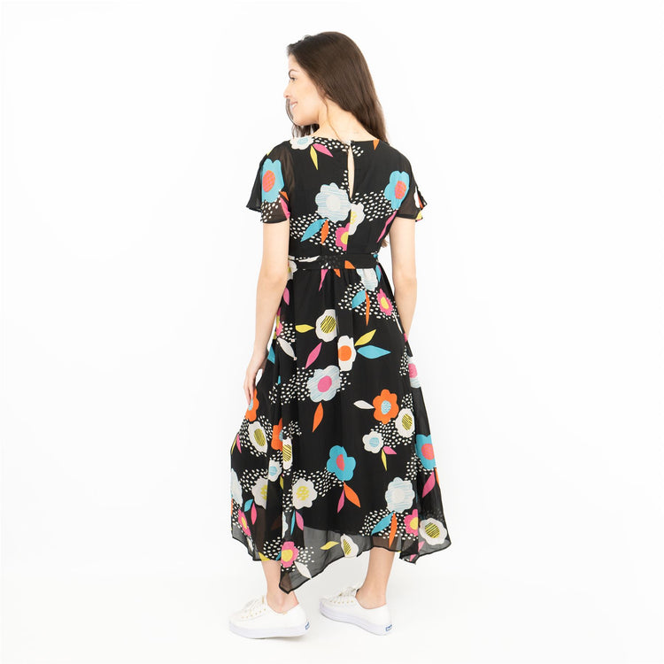 frugi maxi dress Frugi M Summer Maxi Dress/ Tropical Rainforest