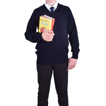 Balmoral Kids Unisex Wool Blend Essential Knit Jumper in 9 Colours