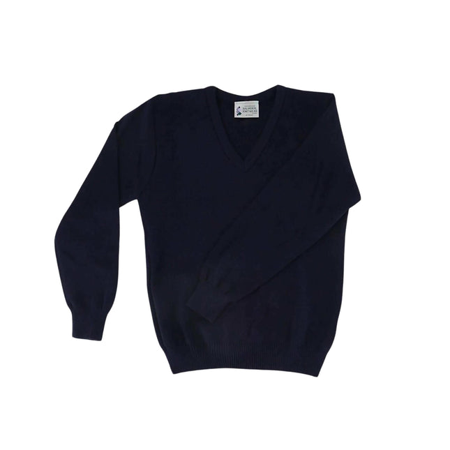 Balmoral Kids V-Neck Unisex Soft Knit Long Sleeve Jumper