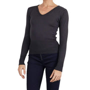 Balmoral Women Premium Soft V-Neck Long Sleeve Classic Fit Knit Jumpers