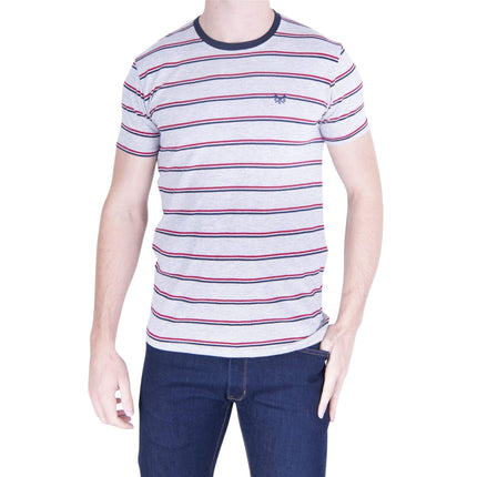 Crew Clothing Men Stripes Short Sleeve Cotton Top-Quality Brands Outlet-