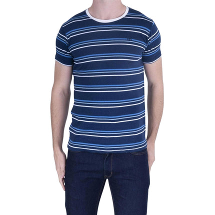 Crew Clothing Men Stripes Short Sleeve Cotton Top-Quality Brands Outlet-