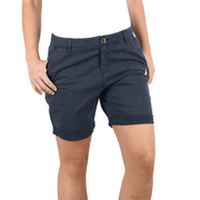 Navy Blue Cotton Chino Summer Shorts, Size 6
