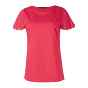 M&S Pure Cotton Flutter Short Sleeve Pink Blouse