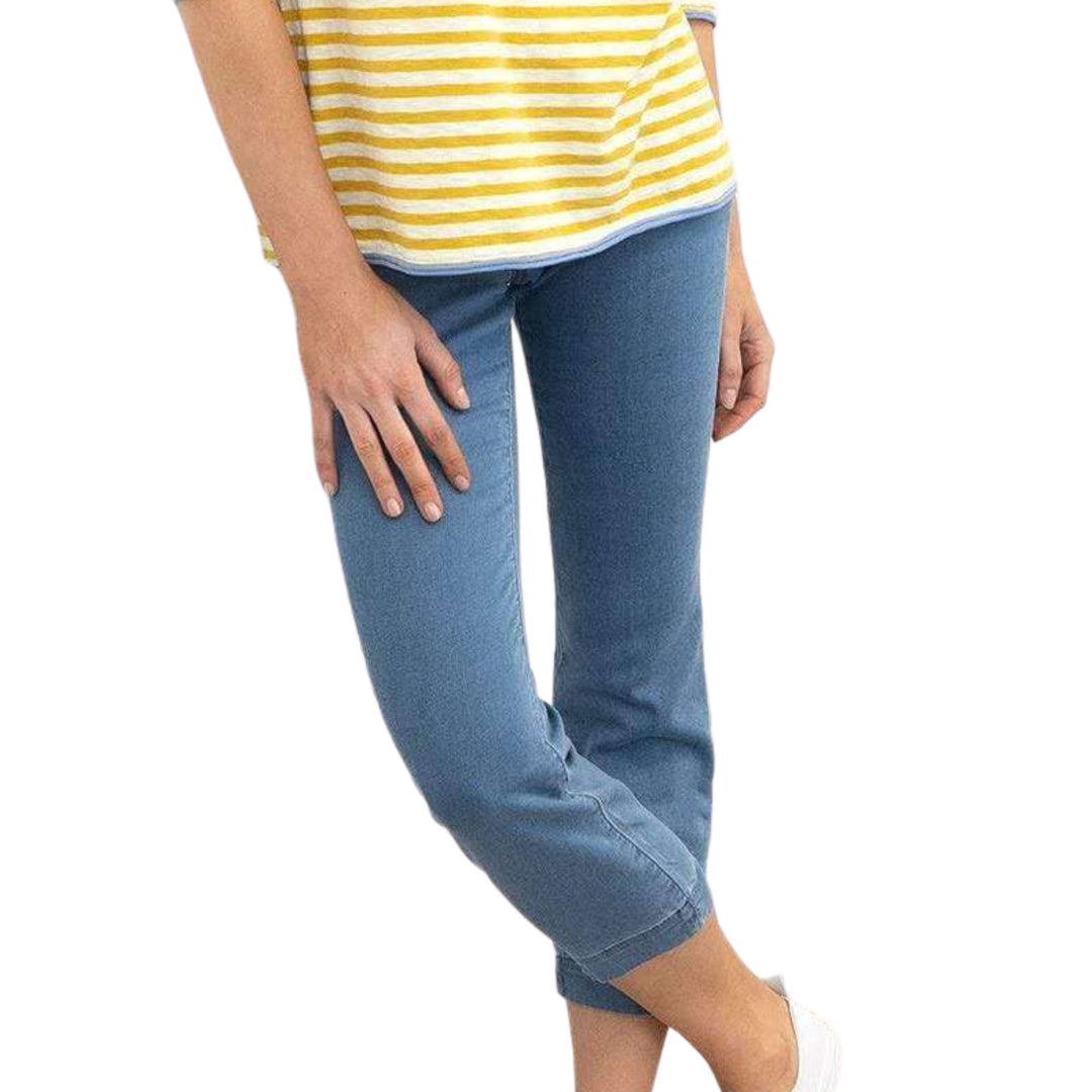 White Stuff Isla Cropped Skinny Stretch Leggings in 3 Colours Quality Brands Outlet