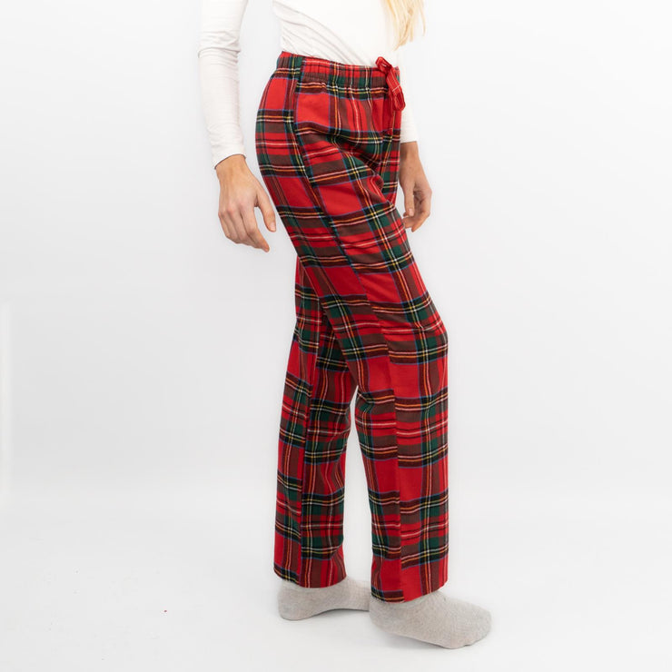 Old Navy Womens Red Plaid Tartan PJ Style Bottoms - Quality Brands Outlet