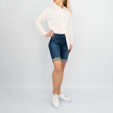 Next Longline Long Sleeve Loose Relaxed Fit Cotton Shirts-Quality Brands Outlet-