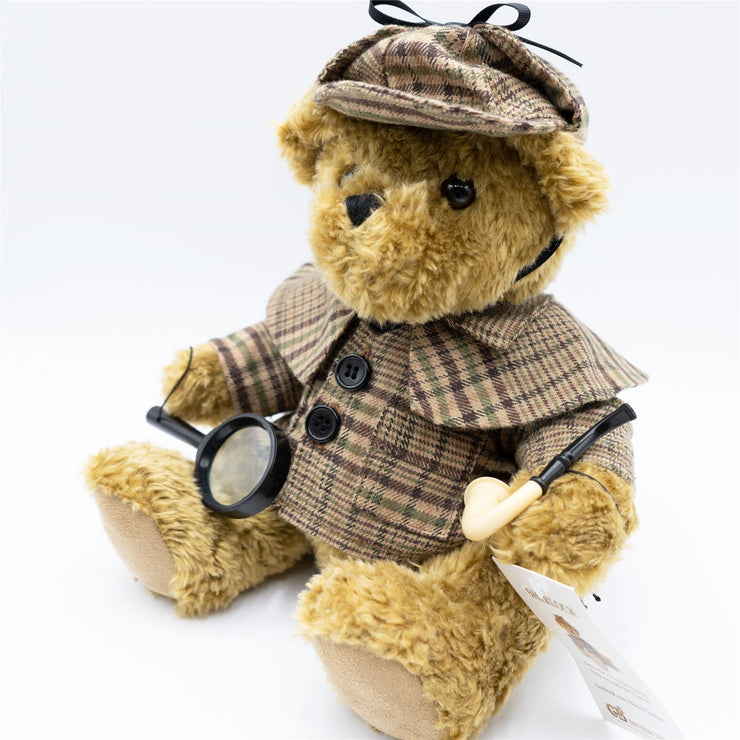 The Great British Teddy Bear Sherlock Holmes Bear Soft Plush Toys - Quality Brands Outlet