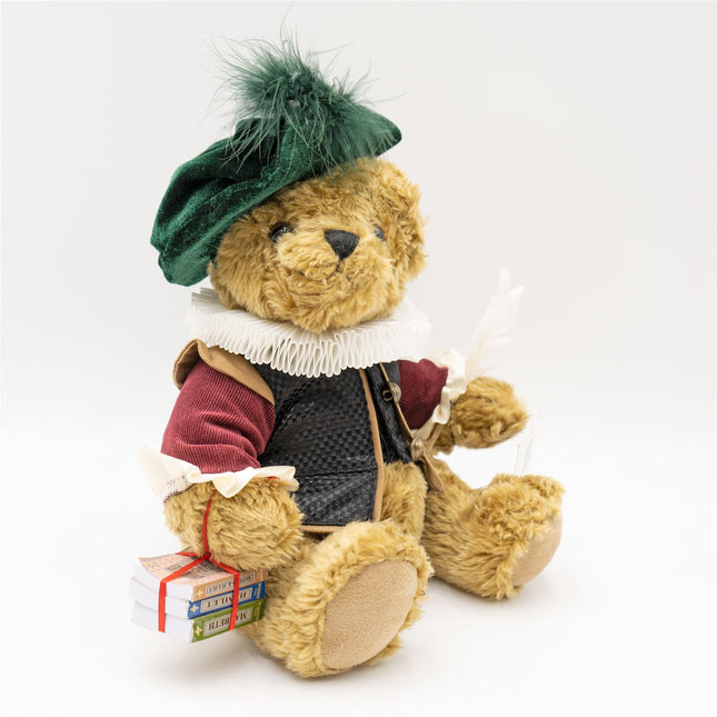 The Great British Teddy Bear Company Shakespeare Soft Plush Toy Collectable - Quality Brands Outlet