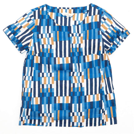 Seasalt Blouse Blue / 14 Seasalt Pebble Art Top