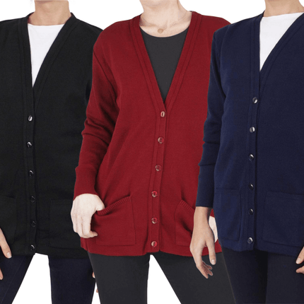 Balmoral Cardigan Balmoral Cardigan Wool Blend Knitted Trim