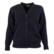 Balmoral Cardigan Navy / 6-7 Years (24") Balmoral V-Neck Kids Unisex Soft Knit Cardigan