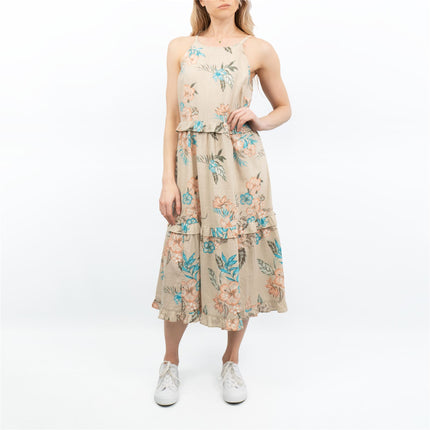 TU Womens Beige Tunic Dress-Quality Brands Outlet-