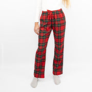 Old Navy Womens Red Plaid Tartan PJ Style Bottoms - Quality Brands Outlet