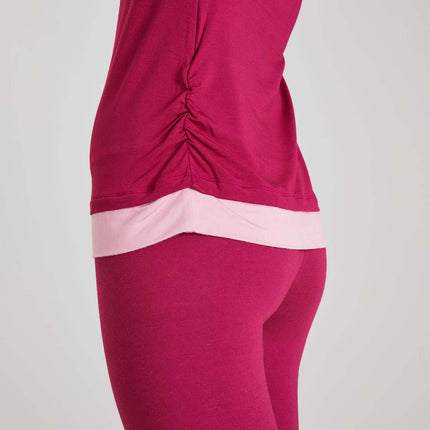 Asquith Womens Bend It Short Sleeve Gymwear Top