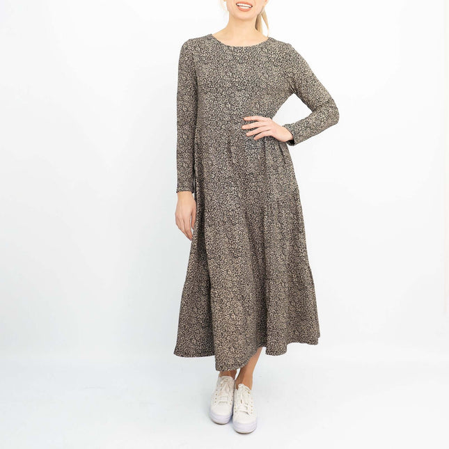 Seasalt Line Strokes Dress Ice Daisy Onyx-Quality Brands Outlet-