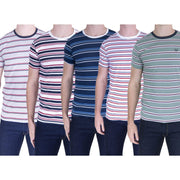 Crew Clothing Men Stripes Short Sleeve Cotton Top