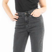 M&S Per Una Straight Leg Washed-Black Perfect Fit Jeans