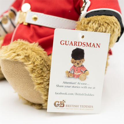The Great British Teddy Bear Company Guardsman Bear Soft Plush Toys - Quality Brands Outlet