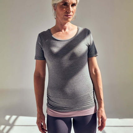 Asquith Womens Bend It Short Sleeve Gymwear Top