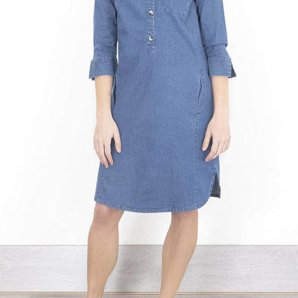 Bonmarche Dress Bonmarche Mid Blue Denim Dress