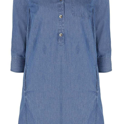 Bonmarche Dress Bonmarche Mid Blue Denim Dress