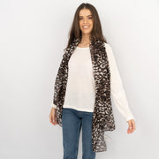 Next Lace Trim Long Sleeve Top with Scarf