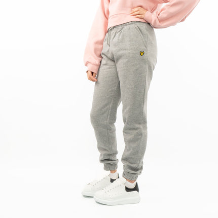 Lyle & Scott Girls Sweat Grey Jogger Style Tracksuit Bottoms Casual Trousers-Quality Brands Outlet-