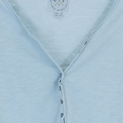 White Stuff Vest Sleeveless Button Up Cotton Jersey Cami Top-Quality Brands Outlet-