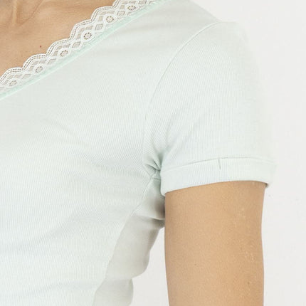 White Stuff Night Owl Short Sleeve Pyjama Tops-Quality Brands Outlet-