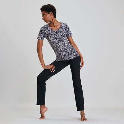 Asquith Womens Bend It Short Sleeve Gymwear Top