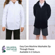 Balmoral Fleece Jacket Balmoral Zip Through Unisex Kids Fleece Jacket