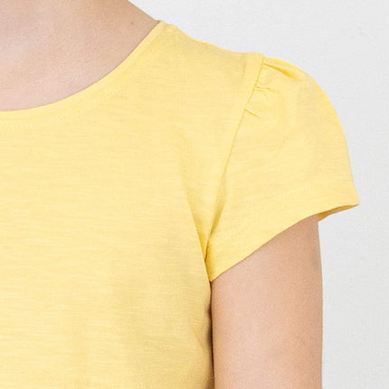 Next Girls Blouse Next Girls Yellow Embroidered Top