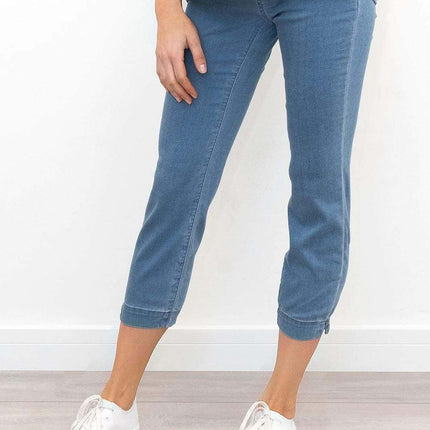 White Stuff Isla Cropped Skinny Stretch Leggings in 3 Colours-Quality Brands Outlet-