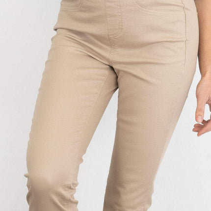 White Stuff Jade Cropped Pastel Colours Skinny Trousers - Quality Brands Outlet