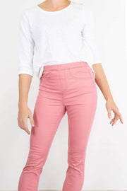 White Stuff Jade Cropped Pastel Colours Skinny Trousers - Quality Brands Outlet