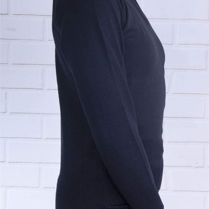 Balmoral Jumper Balmoral V-Neck Cotton Mix Ladies Jumper