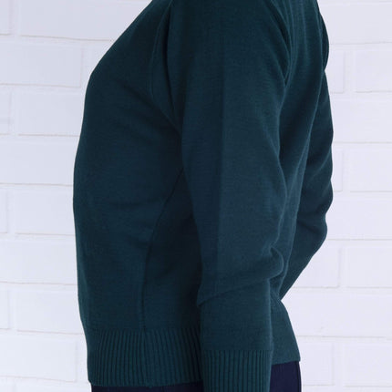Balmoral Jumper Balmoral V-Neck Wool Mix Teflon Coated Jumper in 9 Colours