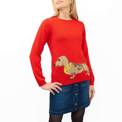 Wood Hill Sam The Dog Red Jumper - Quality Brands Outlet