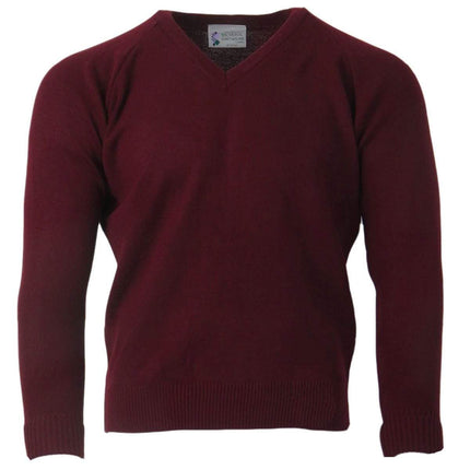 Balmoral Jumper Vintage Port / XXXL - 48" Balmoral V-Neck Soft Touch Jumper