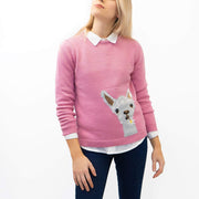 Wood Hill Larry The Llama Pink Jumper - Quality Brands Outlet