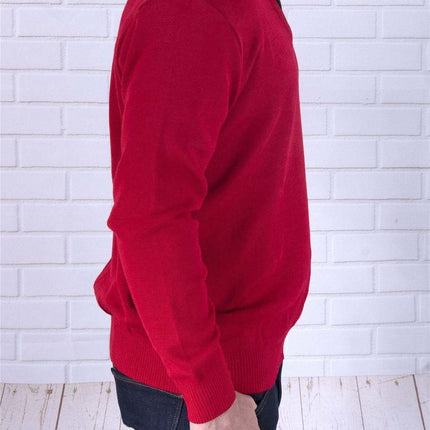 Balmoral Kids Jumper Balmoral V-Neck Wool Mix Kids Unisex Jumper Teflon Coated