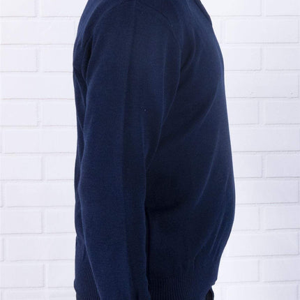 Balmoral Kids Jumper Balmoral V-Neck Wool Mix Kids Unisex Jumper Teflon Coated
