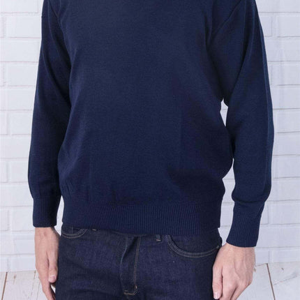 Balmoral Kids Jumper Balmoral V-Neck Wool Mix Kids Unisex Jumper Teflon Coated